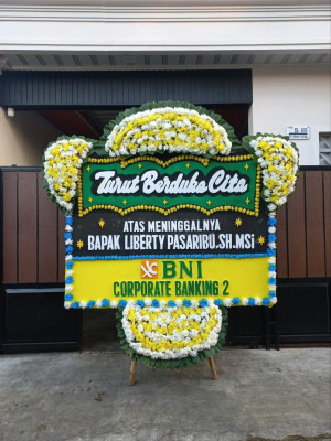 Papan Bunga Duka di Trenggalek