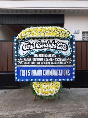 Papan Bunga Duka di Trenggalek